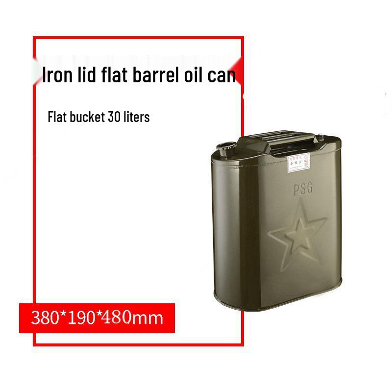 Gasoline/Diesel Fuel Can: 10L & 20L Spare Tank, Thickened Sheet Metal