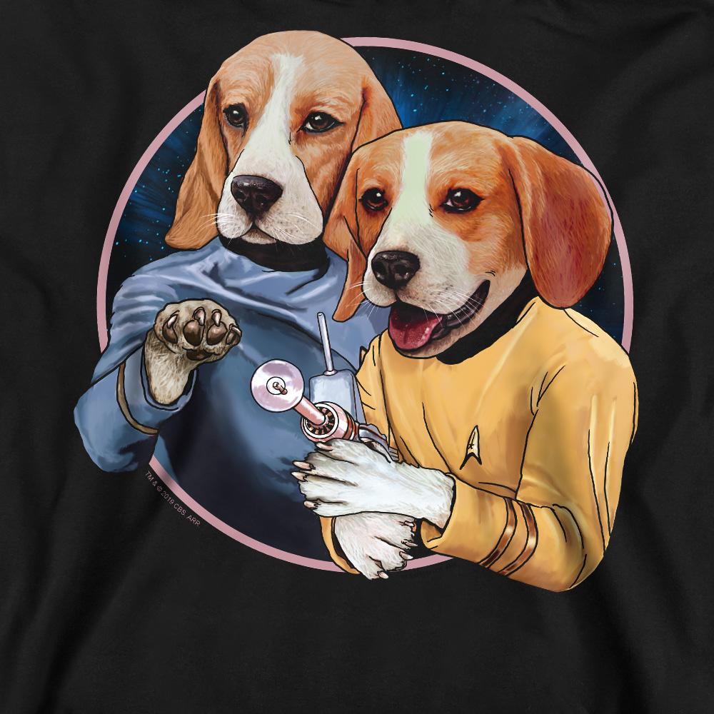 Star Trek Unisex Adult Dogs Sweatshirt