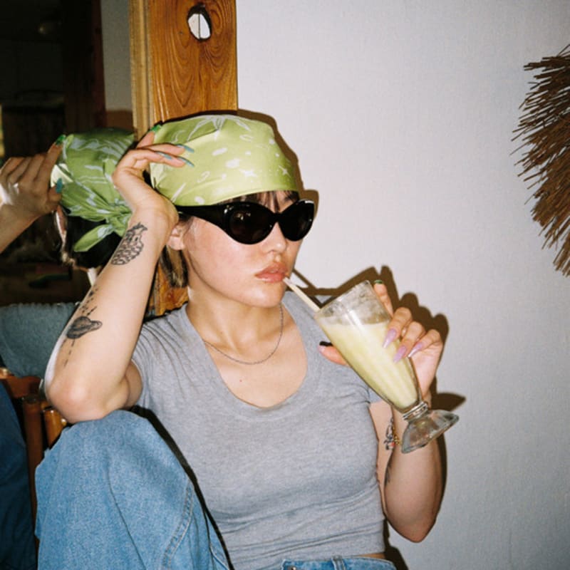 SSERPE Cast Dreams No Worries Scarf Light Green