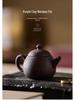 Purple Clay Pomelo Pot: Handmade Chinese Ceramic Teapot for Gongfu Tea Ceremony