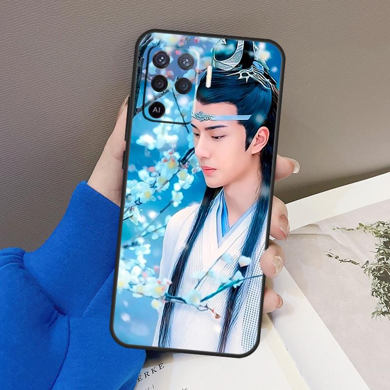 Чехол  Неукротимый Ван Ибо Сяо Чжань  для OPPO Find X5 X3 Pro A15 A74 A54 A94 A93 A91 A5 A9 A31 A53 2020 A53S A52 A72 OPPO A1K