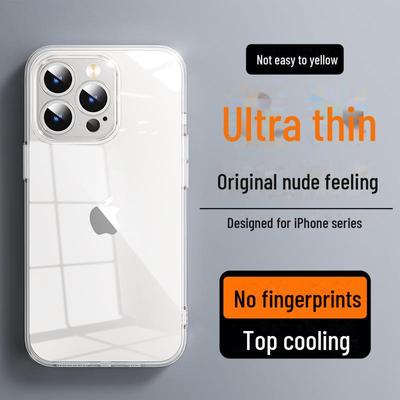 IPhone 14 Pro Apple 15 Ultradünne Transparente TPU Anti-Fall Handyhülle