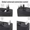 Locking Design Universal Travel Adapter Safety Shutter Travel Charger  International Travel