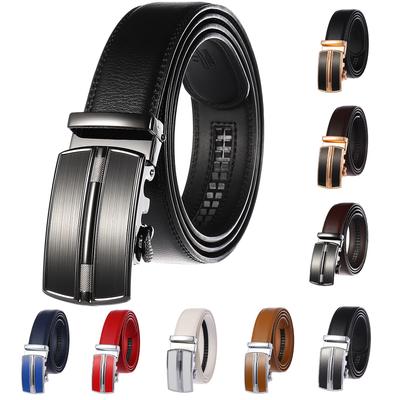 Automatic Buckle Belt, Cowhide, Belt, Belt, Men'S Ly36-0257-1