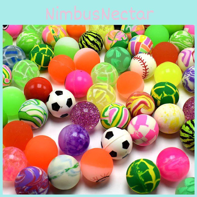 Classic 30mm Mixed Elastic Ball Toy With Magic Eyes Wholesale By Manufacturer