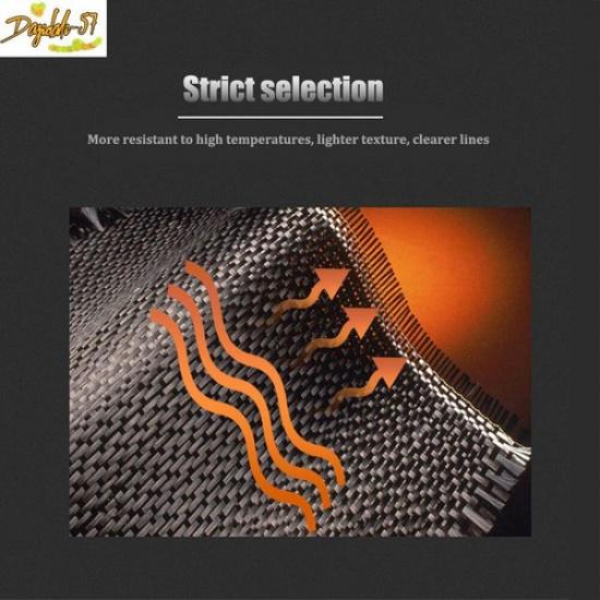 Carbon Fiber Central Console Panel Cover Trim Fits For Ford Explorer 2013-