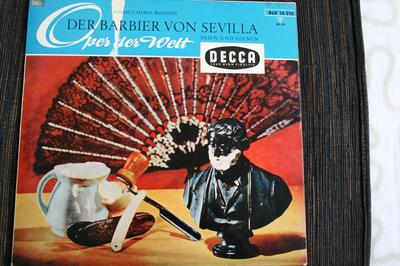 LP Record GIOACCHINO ROSSINI  Der Barbier Von Sevilla  Arien Und BLK16510 Decca Germany Classical Used