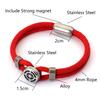 Piratenstil Nautischer Kompass Armband Mit Starkem Magnetverschluss Vintage Wikinger Zweilagig Mailänder Seil Wickel Armband Geschenk Für Ihn