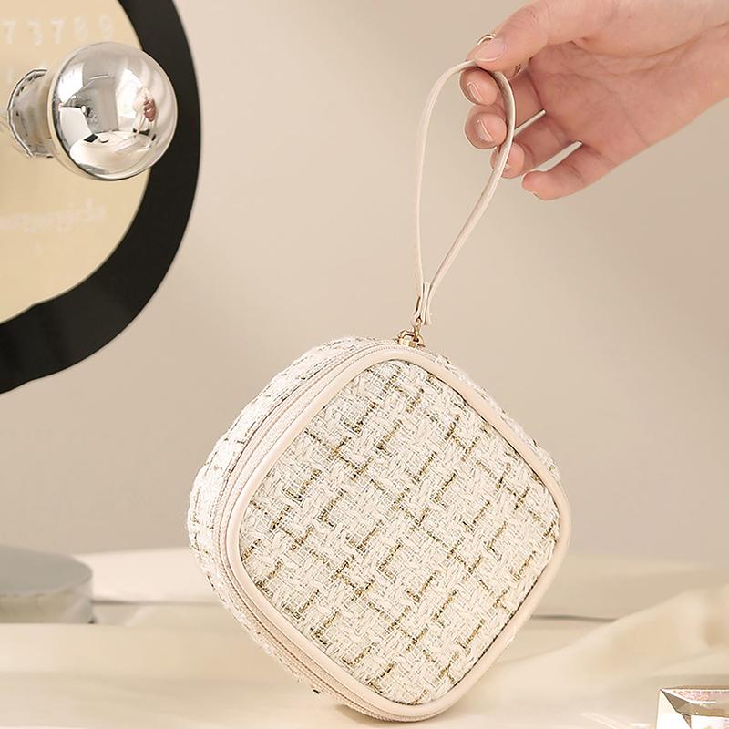 Przenośne Damskie Mini Kosmetyczki Dziewczęce na Makijaż Szminki Saszetka do Przechowywania Wielofunkcyjna Zewnętrzna Podróżna Saszetka do Przechowywania