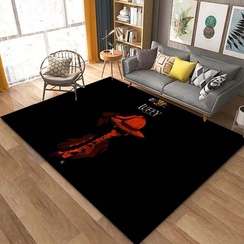 One Piece Samurai Carpet Rug for Living Room Bedroom Home Sofa Decoration,Kids play Non-slip Floor Mat