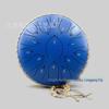 13-Inch Chinese Lotus Steel Tongue Drum, 15-Tone Ethereal Percussion Instrument for Children's Education