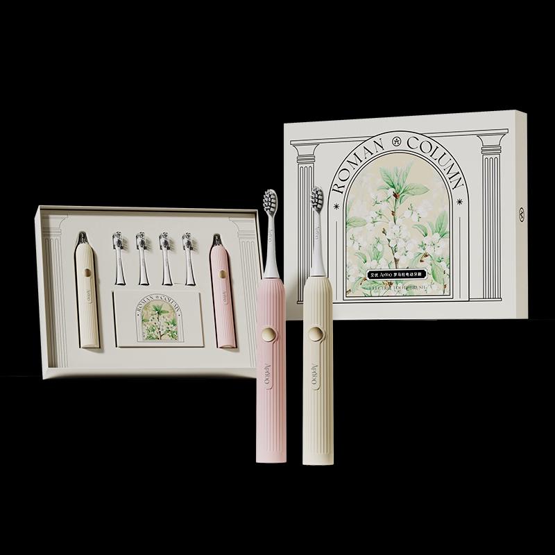 

ApiYoo T12-A Sonic Electric Toothbrush Couple Set