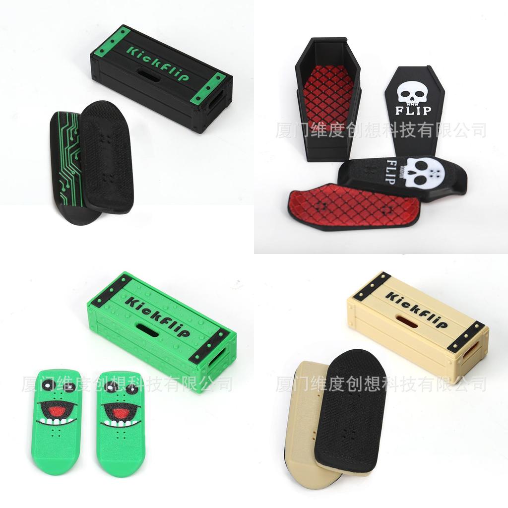 Kickflip Magnetic Skateboard Edc Stress Relief Toy For Collectors And Gift Givers
