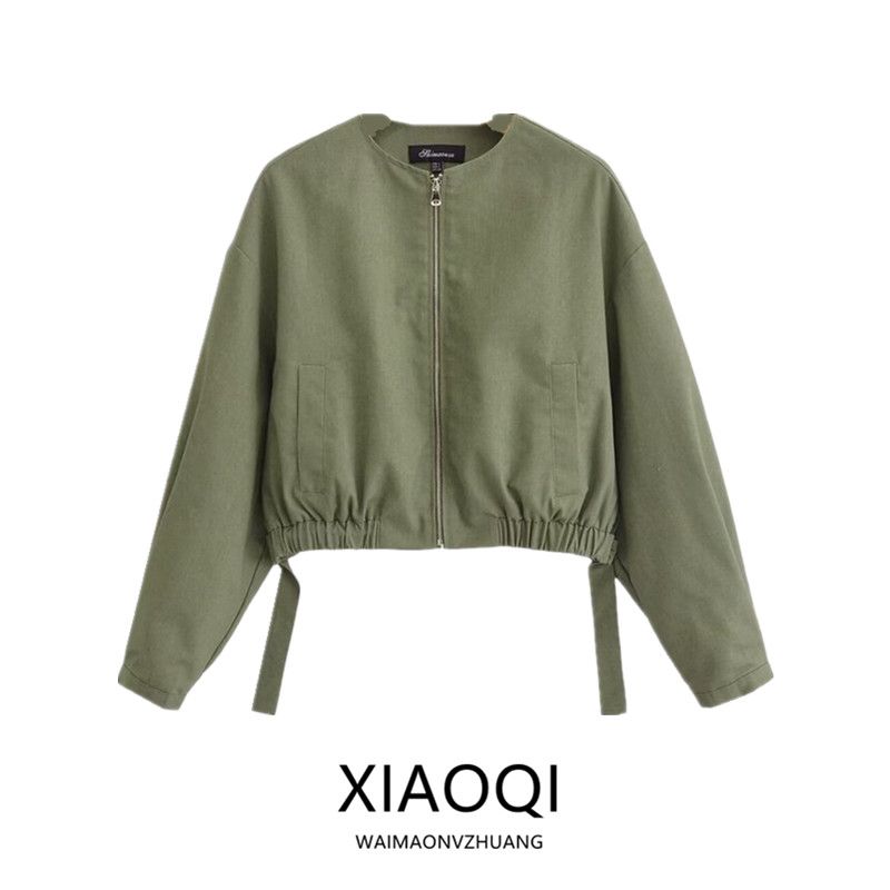 Fashion Style 2024 Summer New Women's Clothing Casual Versatile Long Sleeves Short Jacket 3046053