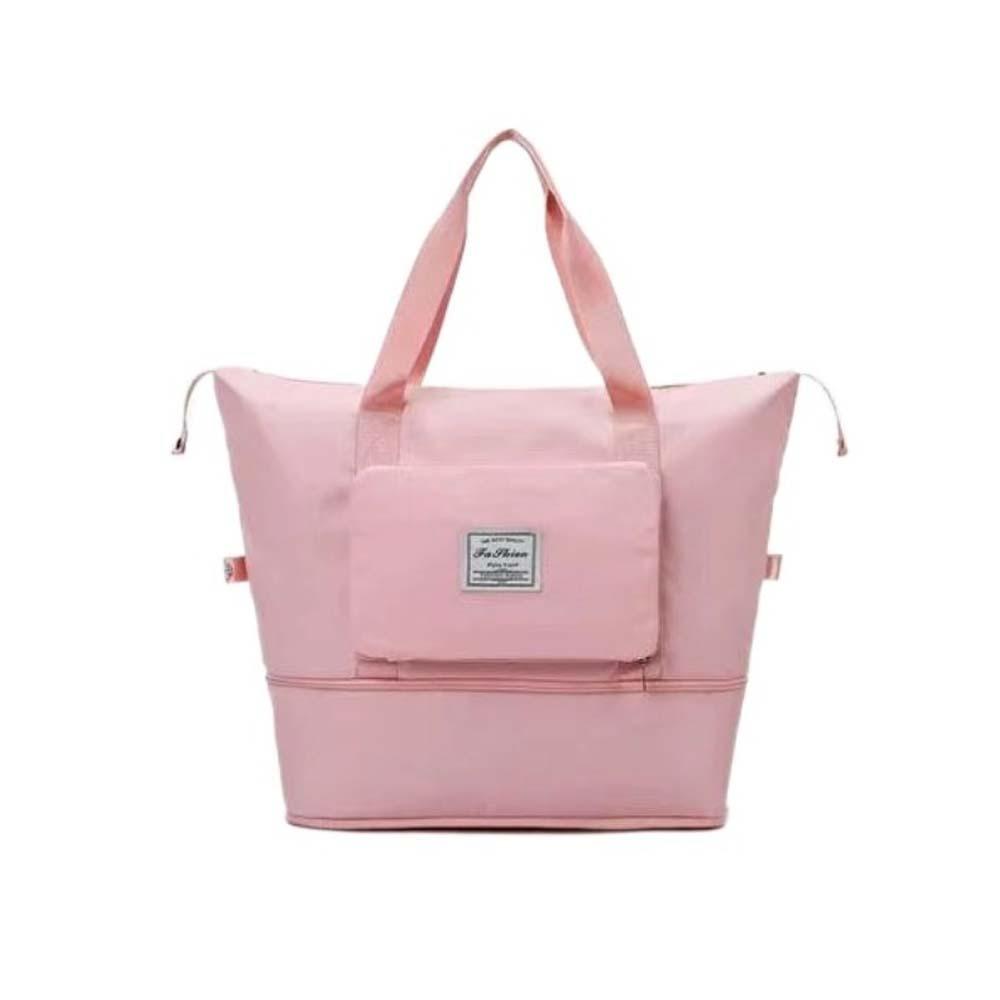 

Wet Dry Separation Sports Fitness Bags Oxford Travel Tote Bag Carry On Travel Bag Business розовый