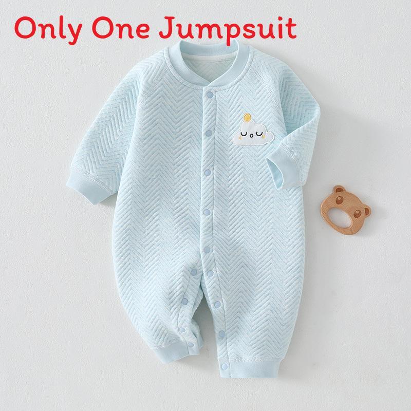 Baby Winter Comforter Onesie With Cotton Thickening For Newborns And Babies