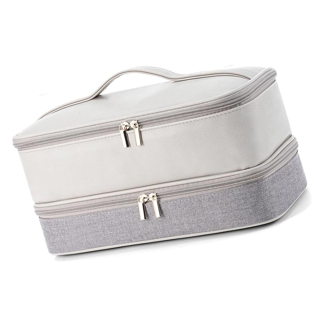 Carrying Case Fit for Shark Hair Dryer Double Layer Water Proof Hair Tools Travel Bag Storage Case for Curling Iron