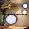 1Pcs For Bamboo Led Light Parts DIY Model Warm/White/Neutral Black USB Round Ultra-thin Light For Bambu Lab Lamp Kit Hardware
