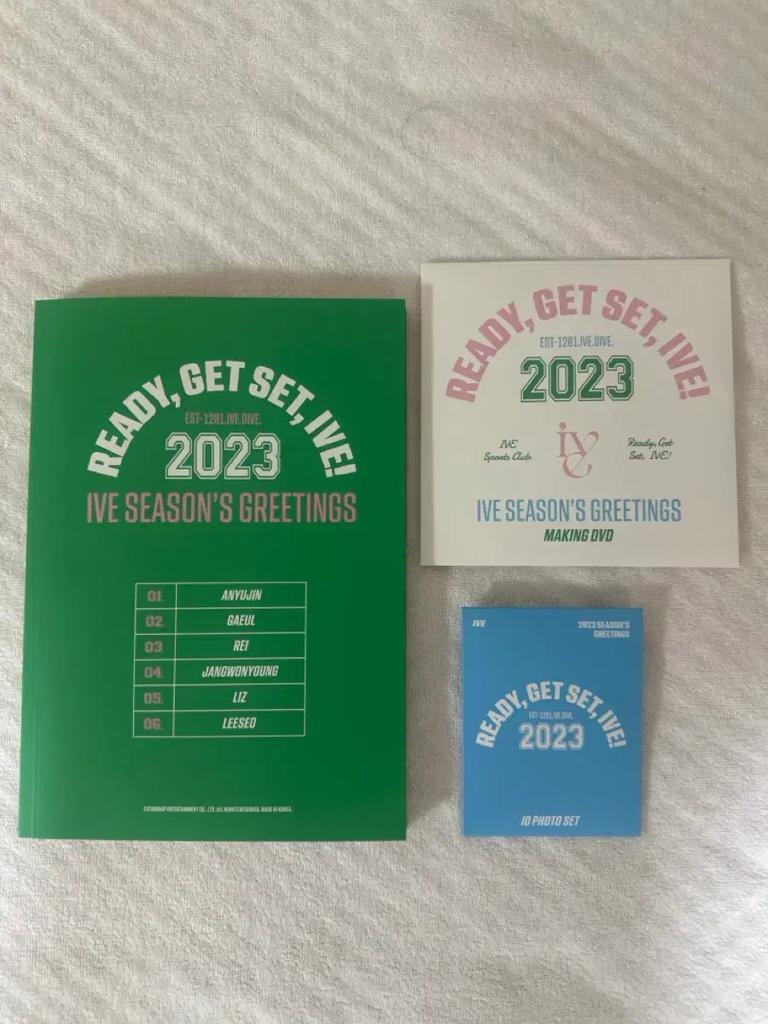 IVE 2023 Season's Greetings On Sale Used