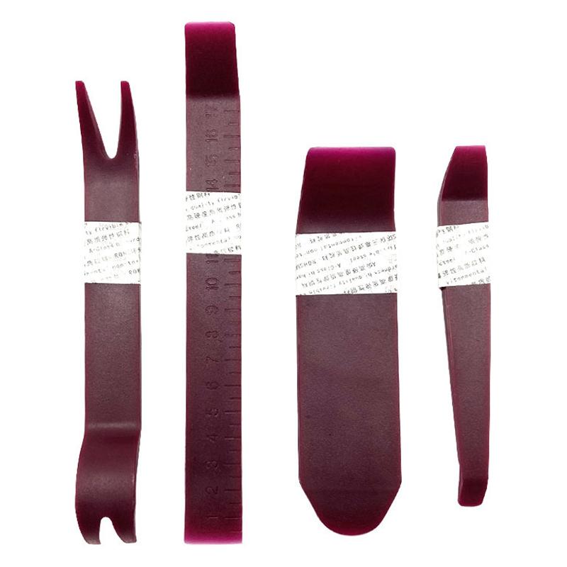 

4Pcs Car Audio Disassembly Tool Auto Car Removal Repairing Pry Tools Kit Panel Trim Removal Tool Set Type A