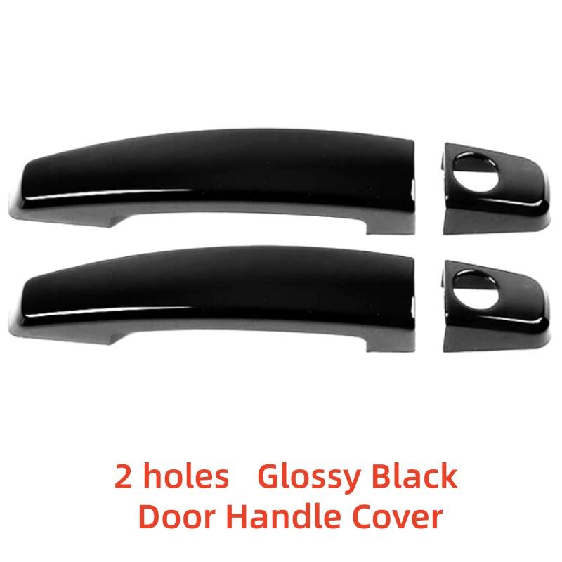 ABS Carbon Car Accessorie Plated Exterior Door Handle Cover Trim Paste Style For Chevrolet Camaro 2008 2009 2010 2011 2012-2015