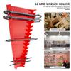 2/4Pcs Wrench Organizer Plastic Wrench Organizer Tray Sockets Household Storage Tools Rack Sorter Standard Spanner Wrench Holder