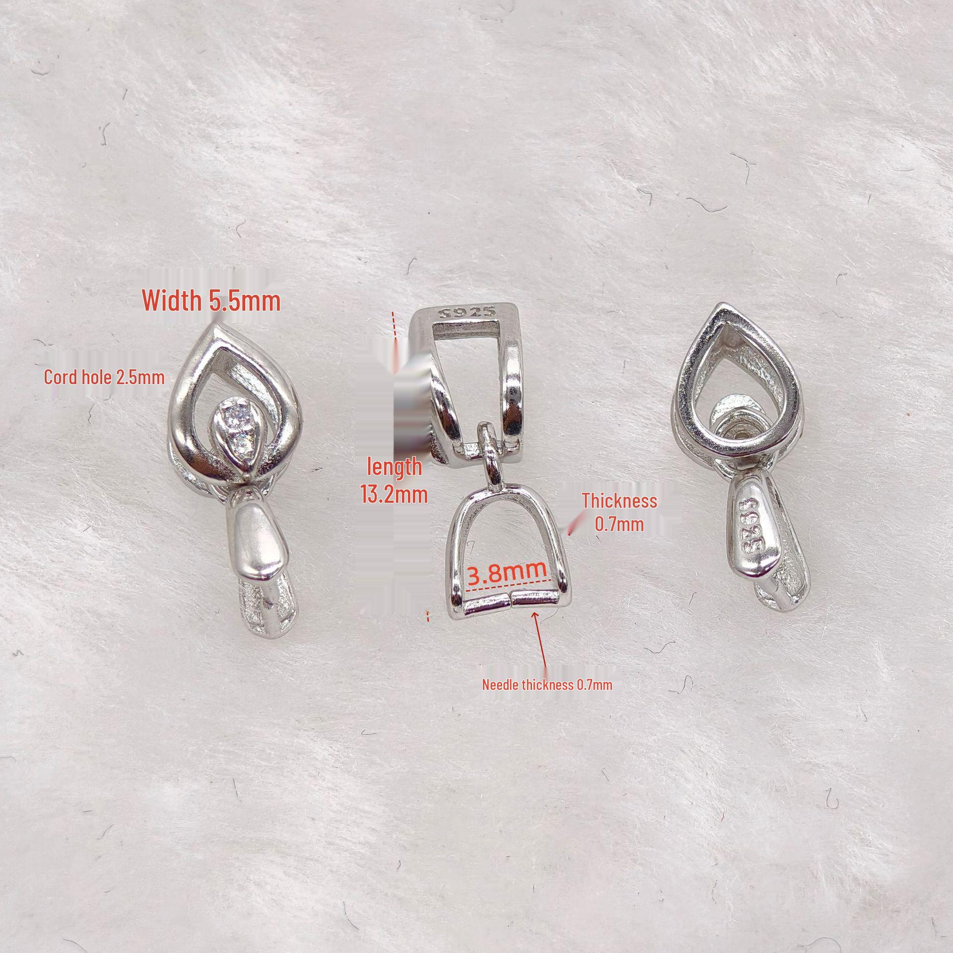 S925 Нефрит и Агат Застежка-подвеска Ожерелье 2025 платиновый