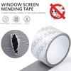 Window Screen Repair Tape Self-adhesive Mosquito Net Tears Holes Patch Tape Seal Easy-to-Apply Waterproof Mesh Patch