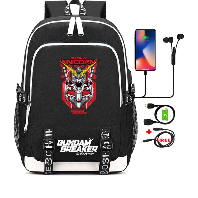 Imprimare Anime Casual Rucsac Umeri Pachet Genți pentru Fete Rucsac Laptop Mochila Rucsaci pentru studenți Rucsac