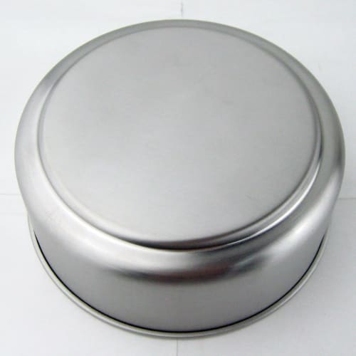 Nagao 10cm Round Stainless Steel Storage Container with Lid, Airtight, Stackable, Food Preparation Container, Made In Japan