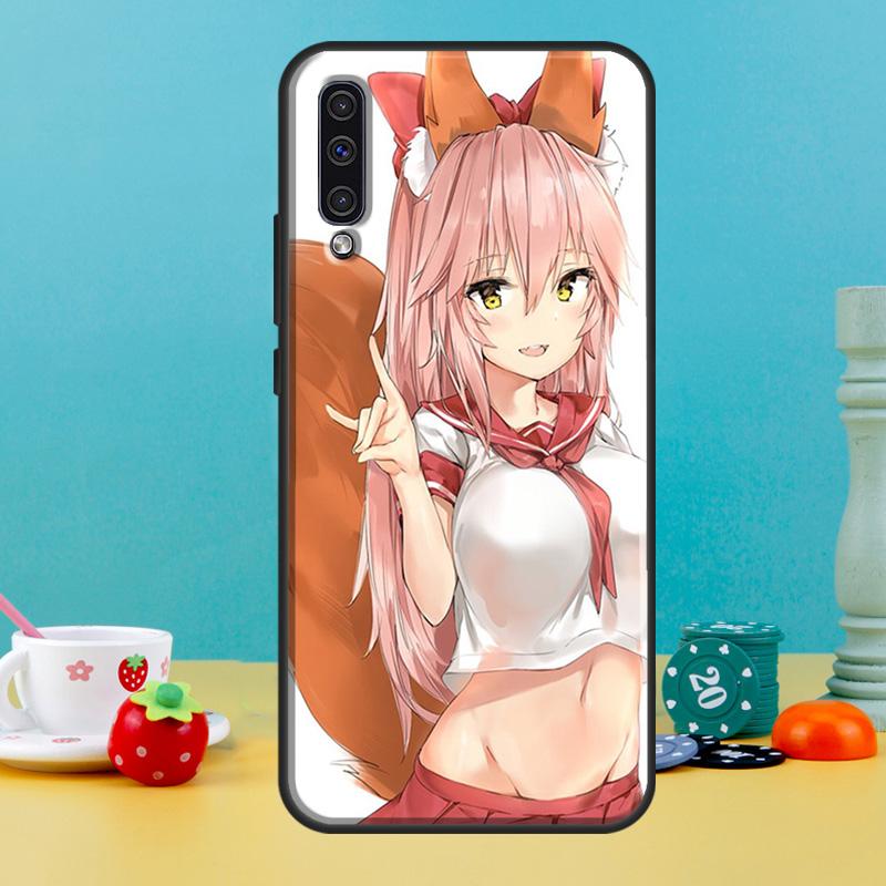 Anime girl cartoon japan cute Case For Samsung Galaxy A32 A16 A55 A06 A05 A36 A26 A54 A34 A14 A22 A52 A35 A15 A53 A13 A56