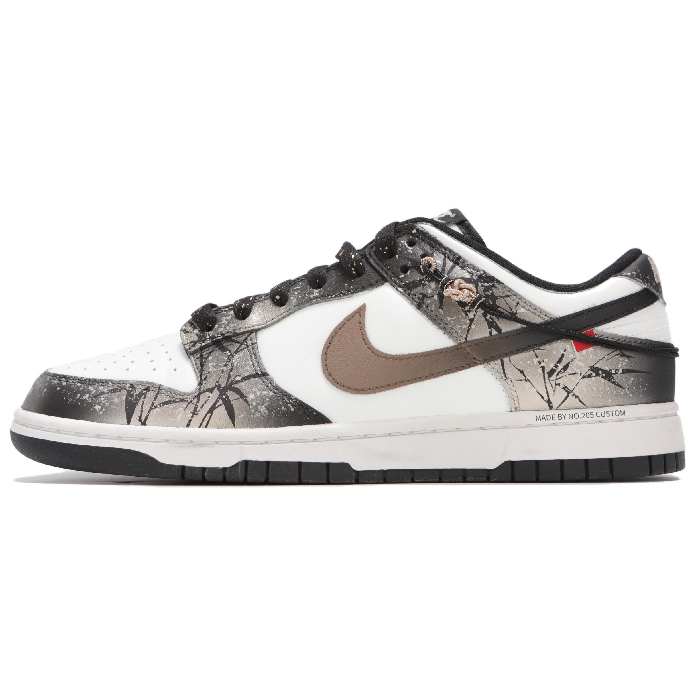 

Nike Dunk Cushioning Low top Skateboard Shoes Women s Black Gold CW1590-100(Team82-S-BOX) 36