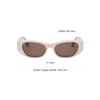 Dior Hollow Design Rectangle Sunglasses Unisex sunglasses Beige 30MONTAIGNES9U