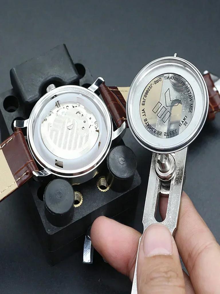 Saat Arka Kapağı Açıcı 50mm Ayarlanabilir Çap Arka Kapak Presle Kapatıcı Sökücü Tamir Sökme Aletleri Saatçi Aleti Saatleri Açma