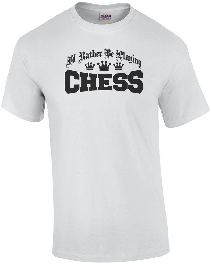 Ich würde lieber Schach spielen T-Shirt