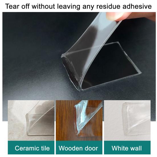 1 Roll 200/300/500CM Nanometer Tape Waterproof Double Sided Heavy Duty Strong Adhesive Tape Removable Traceless Multipurpose