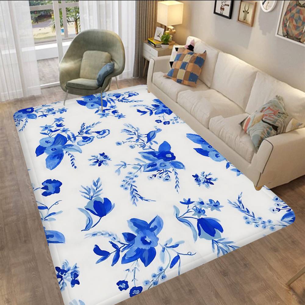 Porcelain Patterns Kitchen Mat Cheaper Anti-slip Modern Living Room Balcony Printed Modern Home Decor