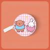 Kawaii Miffy Rabbit Tape Measure Cute Cartoon and Anime Peripheral Three-gauge Measuring Ruler Soft Leather Ruler Home