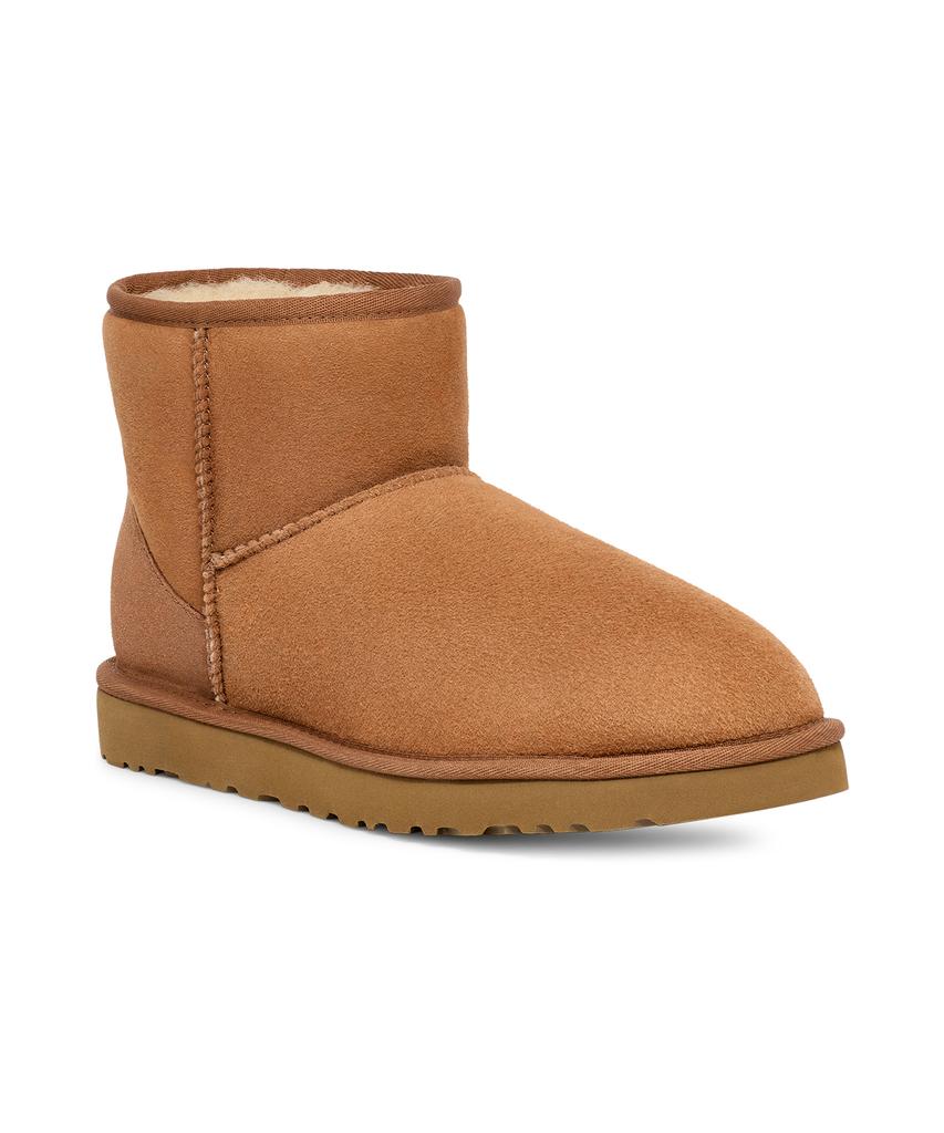 Ugg [Men] Overlock Stitch Mini Boots (Classic Mini) - Chestnut / 1002072-Che