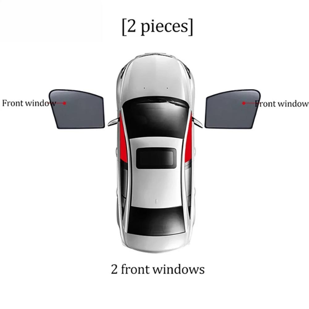 Car Front Rear Side Magnetic Windshield Sunshade For Skoda Octavia -2025 Sun Blockers Curta Shades Cover Auto Accessories