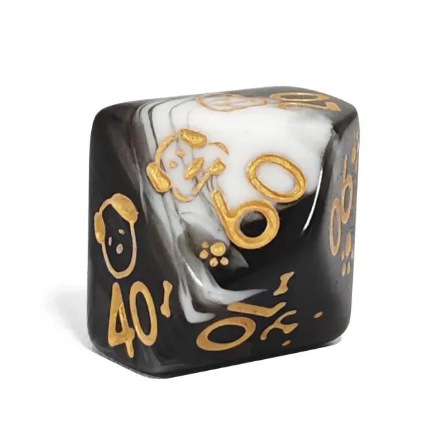 Rpg Dice 101 Dalmatians Set of 7 Dice