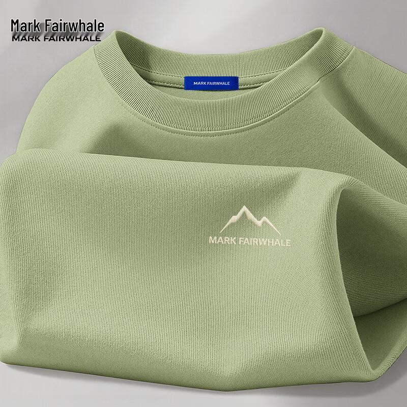 Mark Fairwhale Men's Heavyweight Pure Cotton Long-Sleeve T-Shirt