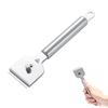Razor Blade Scraper Safety Razor Blade Scraper Cooktop Cleaning Scrapers With 4 Replacement Blades For Removing Labels Stickers