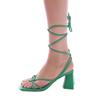 Where's That From Womens/Ladies Strappy Block Heel Sandals