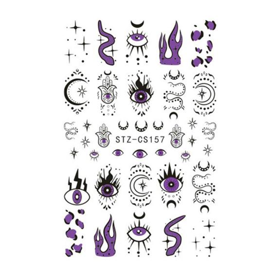 

Шикарные маникюрные наклейки, долговечные, красочные, устойчивые к пятнам