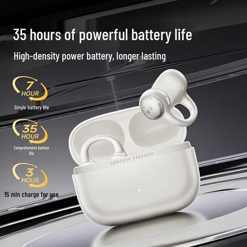 EDIFIER Zero Clip Open-Ear Wireless Earbuds
