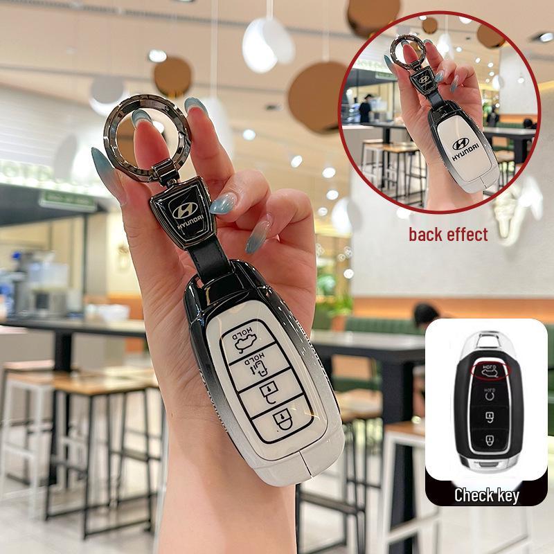 2021-2023 Hyundai CUSTO Key Case: Metal Car Key Buckle Shell
