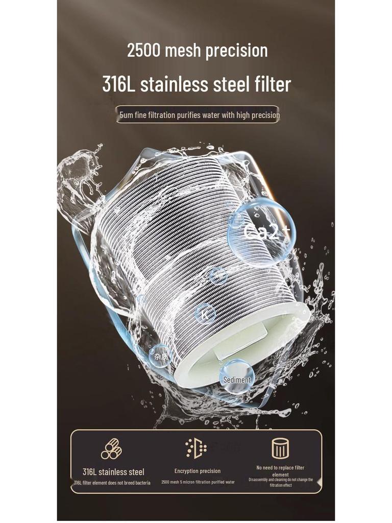 Universal Rotatable Kitchen Faucet Extender with Purifier and Anti-Splash Head