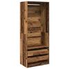 VidaXL Garde-robe vieux bois 80x50x200 cm bois d'ingénierie 3307754