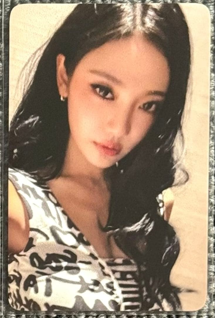 [USED] aespa NinNin LEMONADE EVERLINE Autograph Session Bonus Trading Card